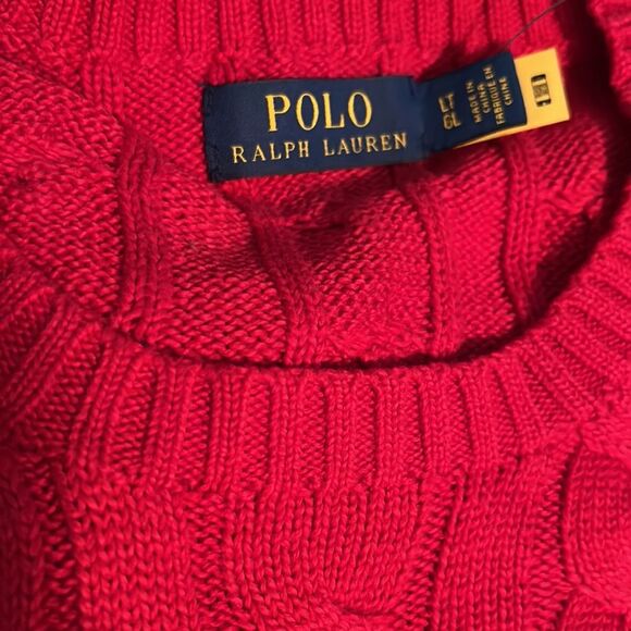 Polo Ralph Lauren - Men’s Cotton Sweater - Size LT - Picture 4 of 4